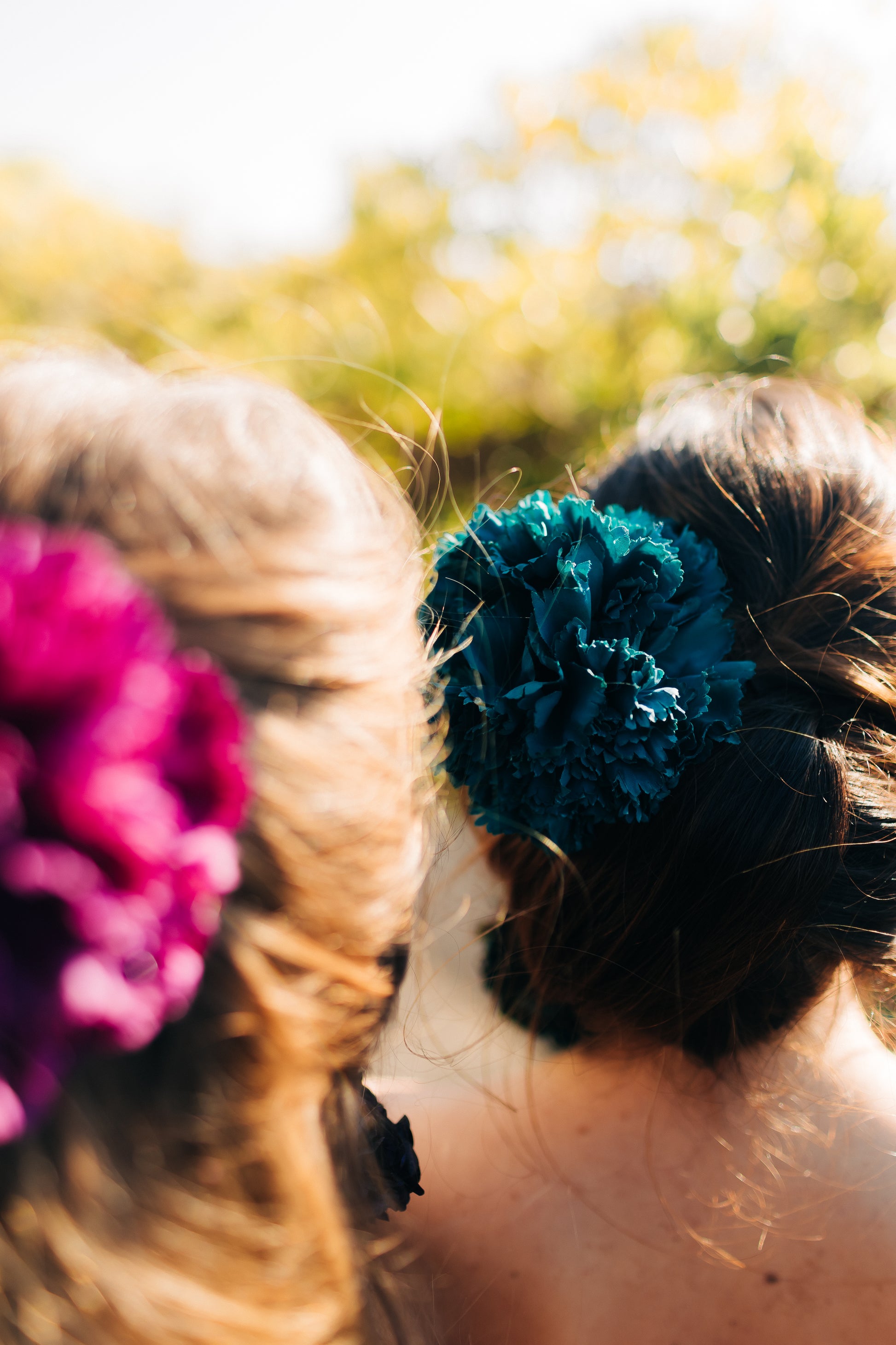 Cadix fleurs en tissu colorées pour tous les jours ou occasion