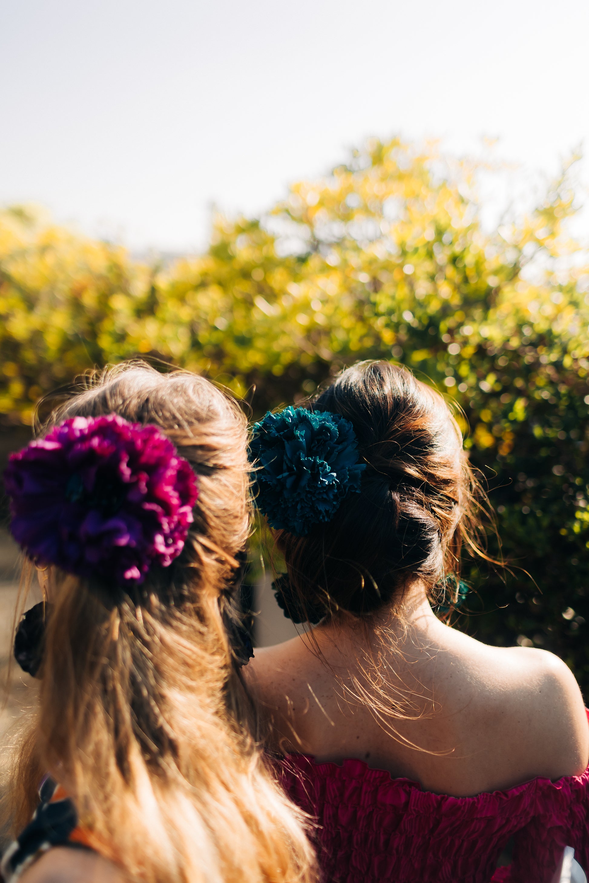 Cadix fleurs en tissu colorées pour tous les jours ou occasion